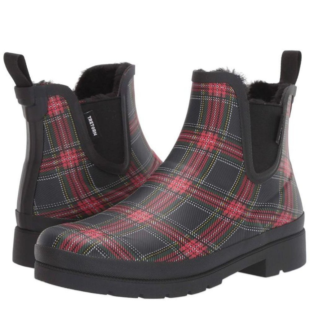 (Sold) Tretorn LINA 2 Faux Shearling Rain Boots - Picture 3 of 9